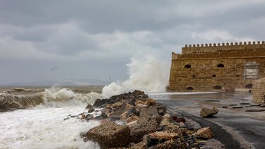 Κούλες, Κακοκαιρία, Άνεμοι