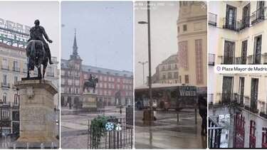 χιόνια στη μαδρίτη