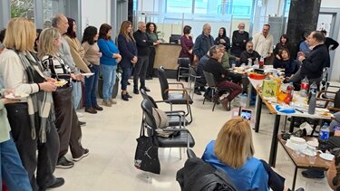 Ρέθυμνο: Κλίμα αισιοδοξίας και συναδελφικότητας στην κοπή της πίτας των εργαζομένων στο κεντρικό Δημαρχείο