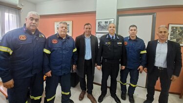 Μανώλης Μενεγάκης: Ο Δήμος Αγίου Νικολάου θα συνεχίσει να στηρίζει το δύσκολο έργο της Πυροσβεστικής