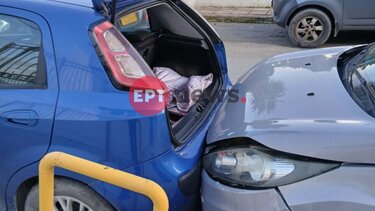 Χανιά: Στο αυτόφωρο ο μεθυσμένος οδηγός που έπεσε πάνω σε αυτοκίνητα έξω από σχολείο