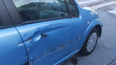 Ηράκλειο: Κάδος απορριμμάτων χτύπησε αυτοκίνητο έξω από νηπιαγωγείο