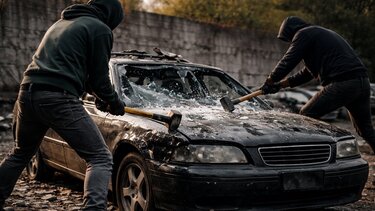 Επίθεση, Βαριοπούλα, Άνδρες