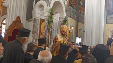 Ο Δήμαρχος Αγίου Βασιλείου στην χειροτονία του νέου Μητροπολίτη Λάμπης, Συβρίτου και Σφακίων κ.κ. Ιωακείμ