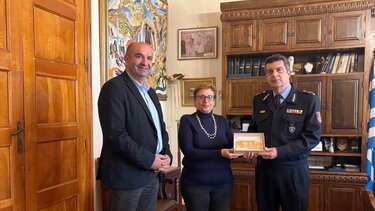 Ρέθυμνο: Στην Μαίρη Λιονή ο νέος Περιφερειακός Διοικητής Πυροσβεστικών Υπηρεσιών Κρήτης