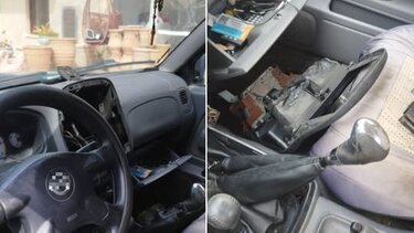 Χανιά | Φωτιά στη καμπίνα αγροτικού εν κινήσει