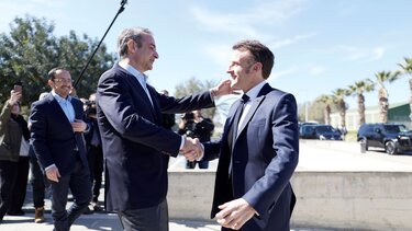 Μετά την Κύπρο… ανοιχτά της Κρήτης ο Εμανουέλ Μακρόν