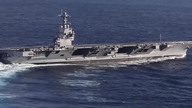 Συναγερμός μετά από φωτιά στο αεροπλανοφόρο USS Gerald Ford - Δύο τραυματίες