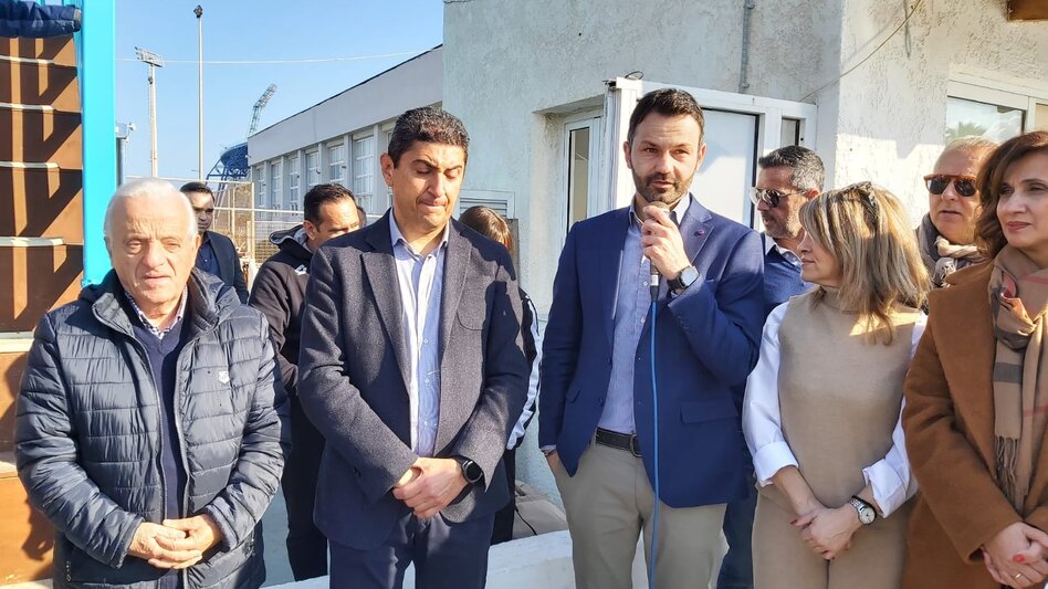 Αγιασμός στο Κολυμβητήριο