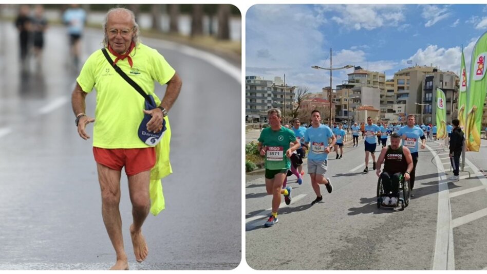 Συμμετείχαν στο Run Greece με τα αμαξίδια τους, τα παιδικά καροτσάκια και τα σκυλάκια τους!