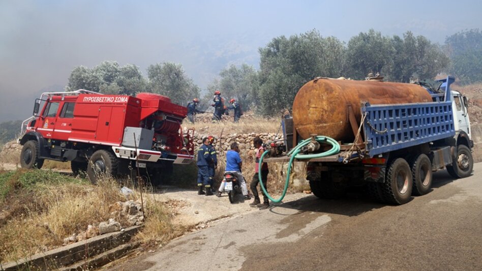  Στη Χίο μεταβαίνει εκτάκτως ο Γιάννης Κεφαλογιάννης - Νέα πυρκαγιά στα βόρεια του νησιού 