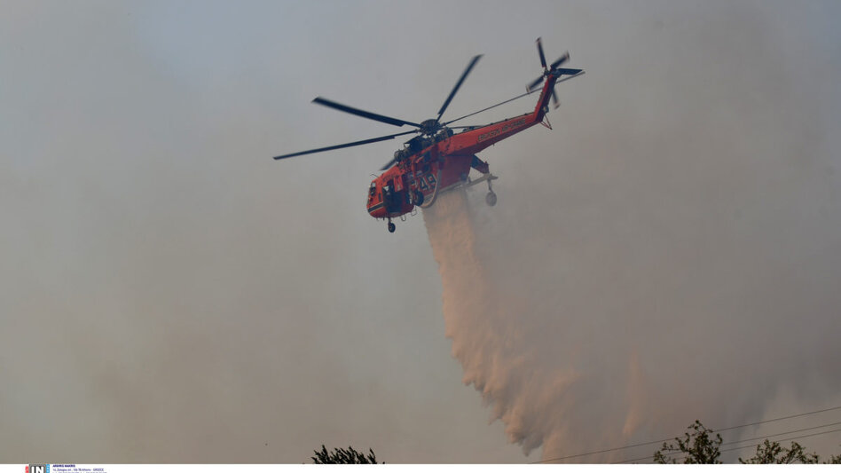 Θεσσαλονίκη: Φωτιά στην περιοχή της Ευκαρπίας - Ήχησε το 112