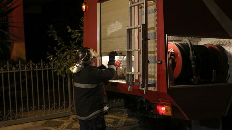 Αναστάτωση από τη βραδινή φωτιά 