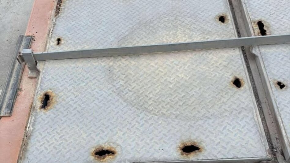 Κίνδυνος τα σκουριασμένα καπάκια στα φρεάτια