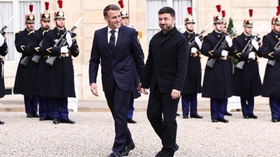 Μακρόν - Ζελένσκι σε μαραθώνιο επαφών για το Ουκρανικό με ΗΠΑ, ΕΕ και ΝΑΤΟ