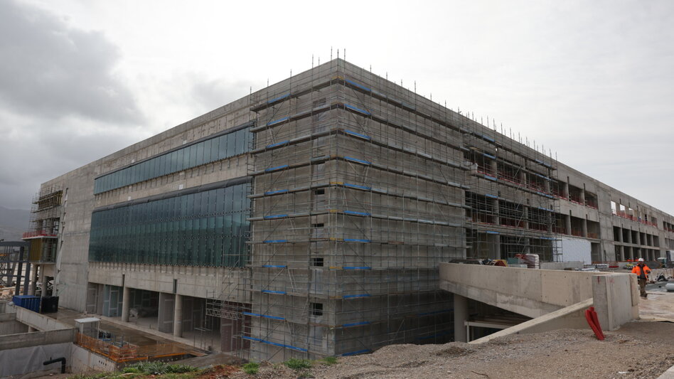 Καστέλλι: Στο εργοτάξιο του νέου αεροδρομίου ο Πρωθυπουργός