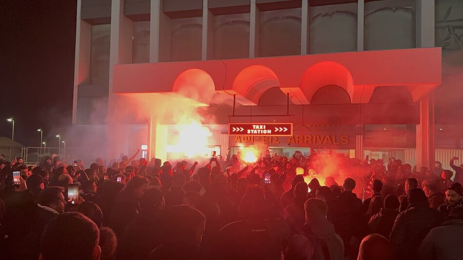 Αποθέωση για τους θριαμβευτές του ΟΦΗ!