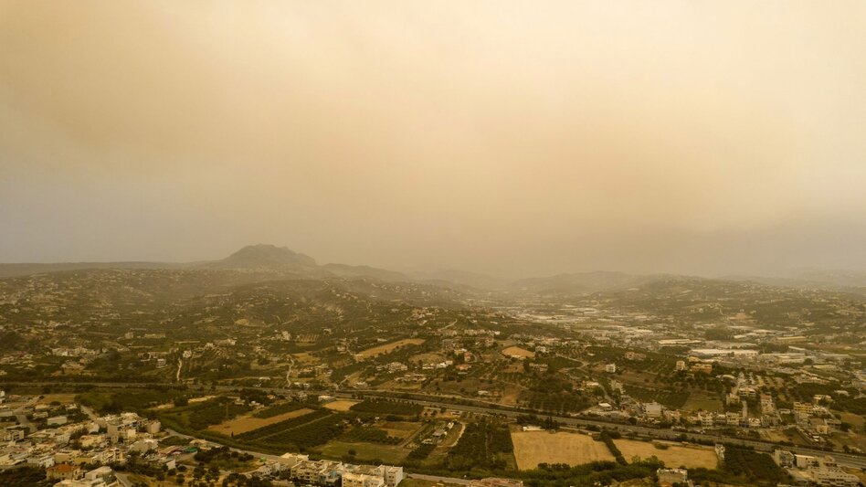Καιρός: Από τη βροχή στη…σκόνη - Υψηλές συγκεντρώσεις στην Κρήτη!
