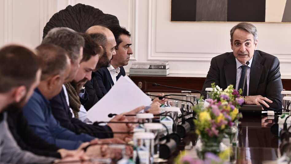 Στο Μαξίμου οι κτηνοτρόφοι - Συναντώνται με Πρωθυπουργό και Χατζηδάκη