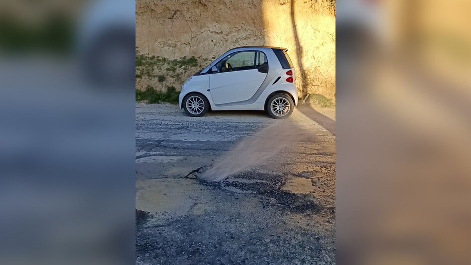 Ηράκλειο: Έτσι... χάνεται άσκοπα το νερό - Δείτε βίντεο