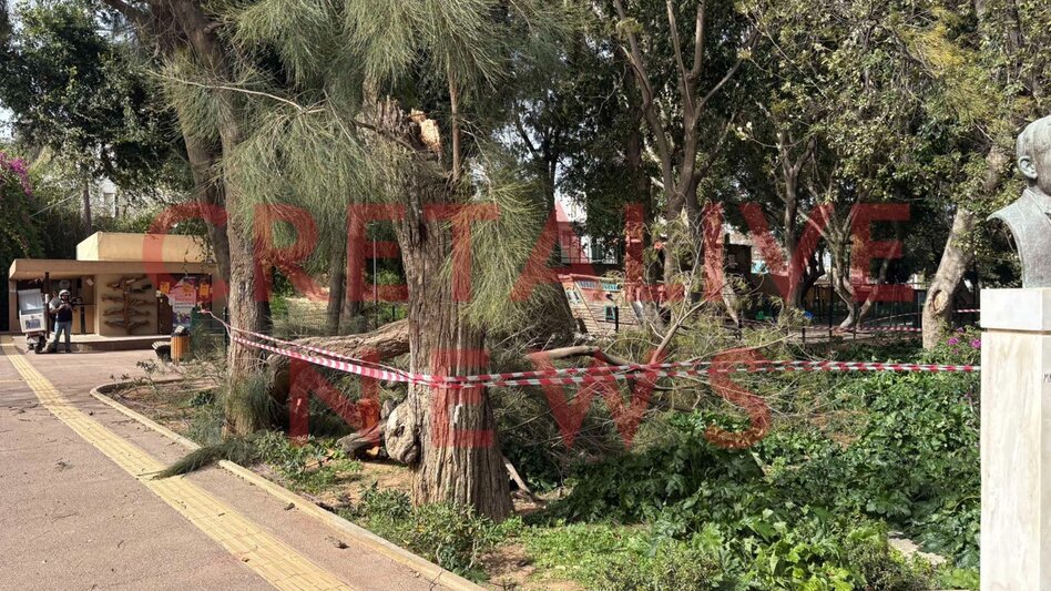 Θυελλώδεις νοτιάδες με ριπές στα 120 km/h κατεγράφησαν στην Κρήτη την Κυριακή!