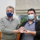 Τον Γιάννη Λιοδάκη τίμησε η Περιφέρεια Κρήτης