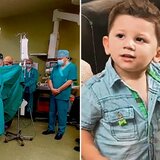 Η υπόκλιση των χειρουργών στον μικρό Άγγελο...