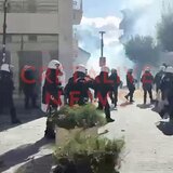 Τέμπη - Συλλαλητήρια: Ένταση, μικροεπεισόδια και προσαγωγές στο Ηράκλειο - Δείτε βίντεο