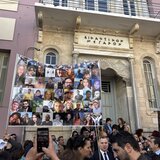 Τέμπη - Συλλαλητήρια: Τα πανό στο Ηράκλειο για τις 57 αδικοχαμένες ψυχές