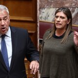 Σφοδρή αντιπαράθεση Βορίδη-Κωνσταντοπούλου στη Βουλή: Ο «χουντικός» και οι «θαυμαστές του Στάλιν»