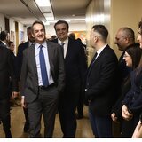 Στο Υπουργείο Οικονομικών ο Κυριάκος Μητσοτάκης – Ξεκίνησε ο κύκλος επισκέψεων στα υπουργεία