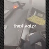 Βίντεο από τις πρώτες στιγμές μετά το δυστύχημα στα διόδια Πολυμύλου - Διάσπαρτες φλόγες παντού