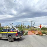 Έκλεισε η γέφυρα στο Λίντο - Χαρακτηρίζεται ως «άκρως επικίνδυνη» - Φωτογραφίες