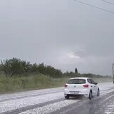 Νέος γύρος σφοδρής χαλαζόπτωσης στην Κρήτη