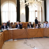 Σύσκεψη Καλοκαιρινού - βουλευτών ενόψει της κύρωσης της σύμβασης για τον ΒΟΑΚ, από τη Βουλή