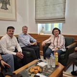 Στο Ηράκλειο η Λίνα Μενδώνη - Τί ειπώθηκε για Νεώρια, Μινωικά Ανάκτορα και Άγιο Μηνά