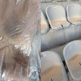 Εικόνες ντροπής στο Παγκρήτιο: "Πνιγμένα" στη σκόνη τα καθίσματα - Την ΕΠΟ δείχνει ως υπεύθυνη ο Δήμος Ηρακλείου