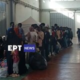 Αναχώρησαν από την Αγυιά οι πρώτοι 94 μετανάστες