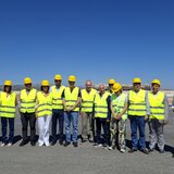 Στο εργοτάξιο του αεροδρομίου Καστελίου ο Υπουργός Υποδομών - Τι είπε για το λόφο Παπούρα - Βίντεο