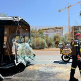 Συγκρούστηκαν δύο λεωφορεία στη Βούλα - Δεκάδες οι τραυματίες, ανάμεσα τους και ανήλικος