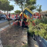 Νεκρός άνδρας μετά από παράσυρση στη Χερσόνησο - Δείτε εικόνες