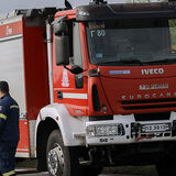 Ηράκλειο: Ντεραπάρισε η μπετονέρια - εγκλωβισμός του οδηγού