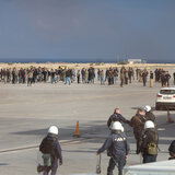 Ηράκλειο - Αγροτικό Συλλαλητήριο: Έφυγαν από την πίστα, μένουν στο αεροδρόμιο οι αγρότες 