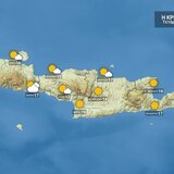 Ο καιρός στην Κρήτη την Τετάρτη 17/12