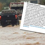 Ήχησε το 112 στο Ηράκλειο για επικίνδυνα καιρικά φαινόμενα