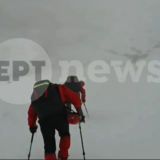 Βίντεο ντοκουμέντο από την επιχείρηση ανάσυρσης των ορειβατών στα Βαρδούσια