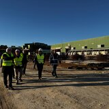 Αυτοψία Καλοκαιρινού στη νέα ΜΕΑ Ηρακλείου: Σε τροχιά ολοκλήρωσης το έργο της Κυκλικής Πόλης