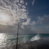 Ισχυροί νοτιάδες σάρωσαν την Κρήτη - Έφτασαν τα 100 km/h οι ριπές ανέμων