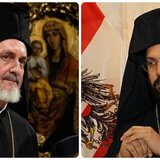 Στο Ηράκλειο η Πατριαρχική Εξαρχία: τα λόγια του Ευγένιου στην πίστα του αεροδρομίου και το δείπνο στην Αρχιεπισκοπή