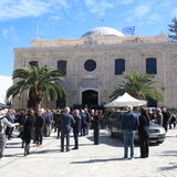 Ηράκλειο: “Ύστατο χαίρε” στον Βασίλη Κεφαλογιάννη - Βίντεο